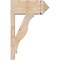 Ekena Millwork Funston Arts & Crafts Smooth Outlooker, Douglas Fir, 7 1/2"W x 16"D x 24"H OUT08X16X24FST03SDF - alternate 3